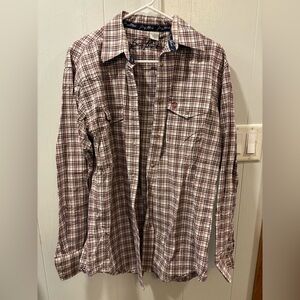 George Strait Plaid Button-Down Shirt